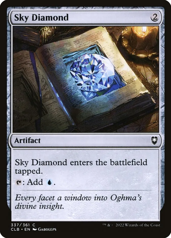 2022 Commander Legends: Battle for Baldur's Gate Sky Diamond #337 common card image