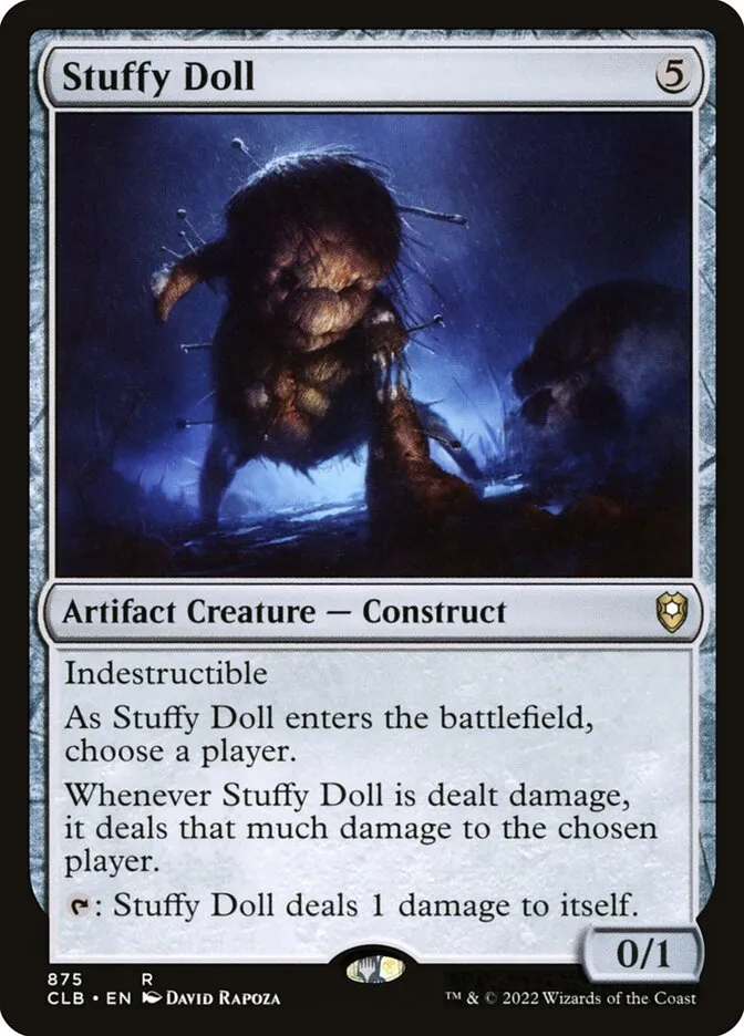 2022 Commander Legends: Battle for Baldur's Gate Stuffy Doll #875 rare card image