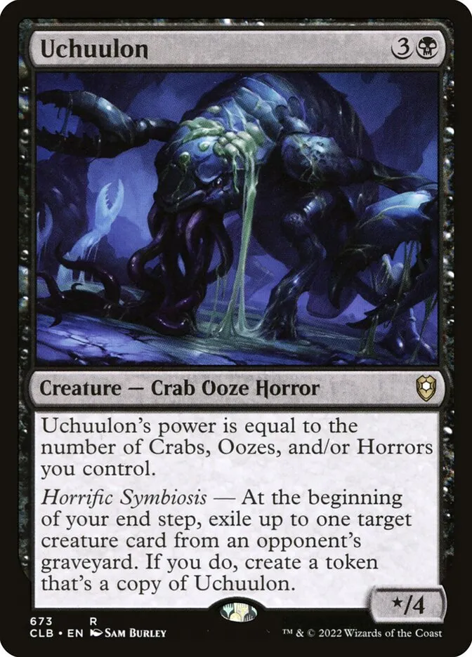 2022 Commander Legends: Battle for Baldur's Gate Uchuulon #673 rare card image