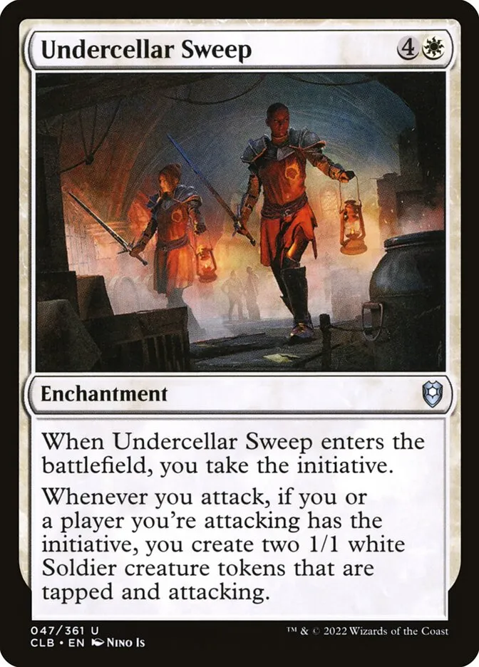 2022 Commander Legends: Battle for Baldur's Gate Undercellar Sweep uncommon #47 uncommon card image