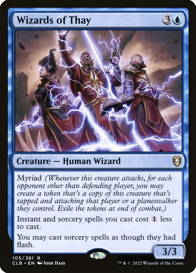 2022 Commander Legends: Battle for Baldur's Gate Wizards of Thay rare #105 rare card image
