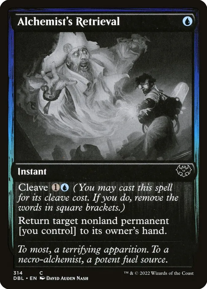 2022 Innistrad: Double Feature Alchemist's Retrieval common #314 common card image