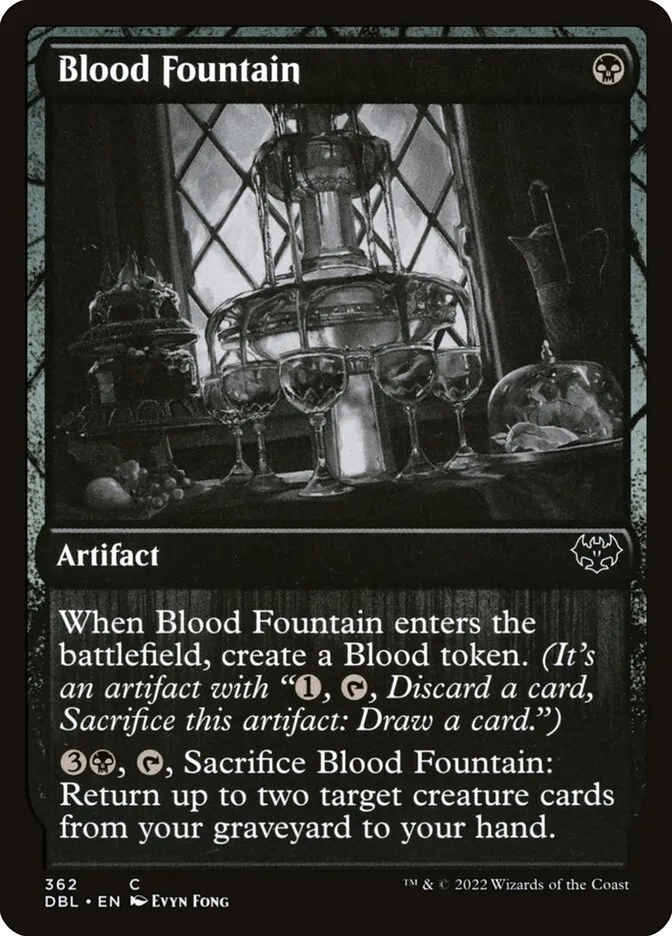 2022 Innistrad: Double Feature Blood Fountain #362 common card image