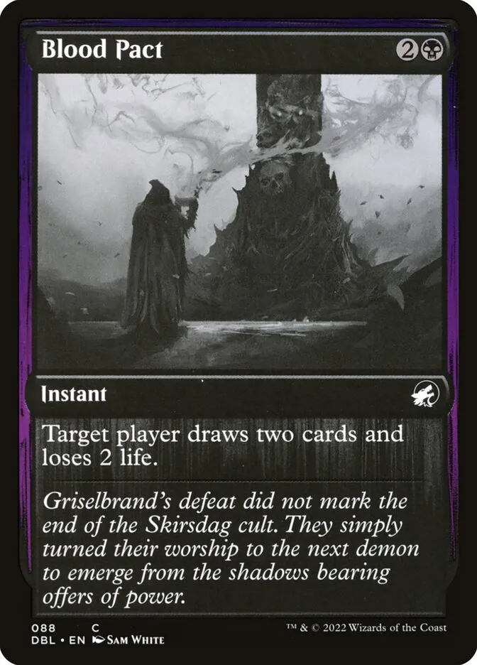 2022 Innistrad: Double Feature Blood Pact common #88 common card image