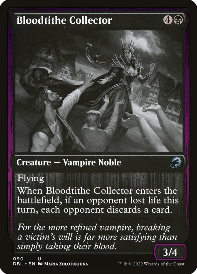 2022 Innistrad: Double Feature Bloodtithe Collector uncommon #90 uncommon card image