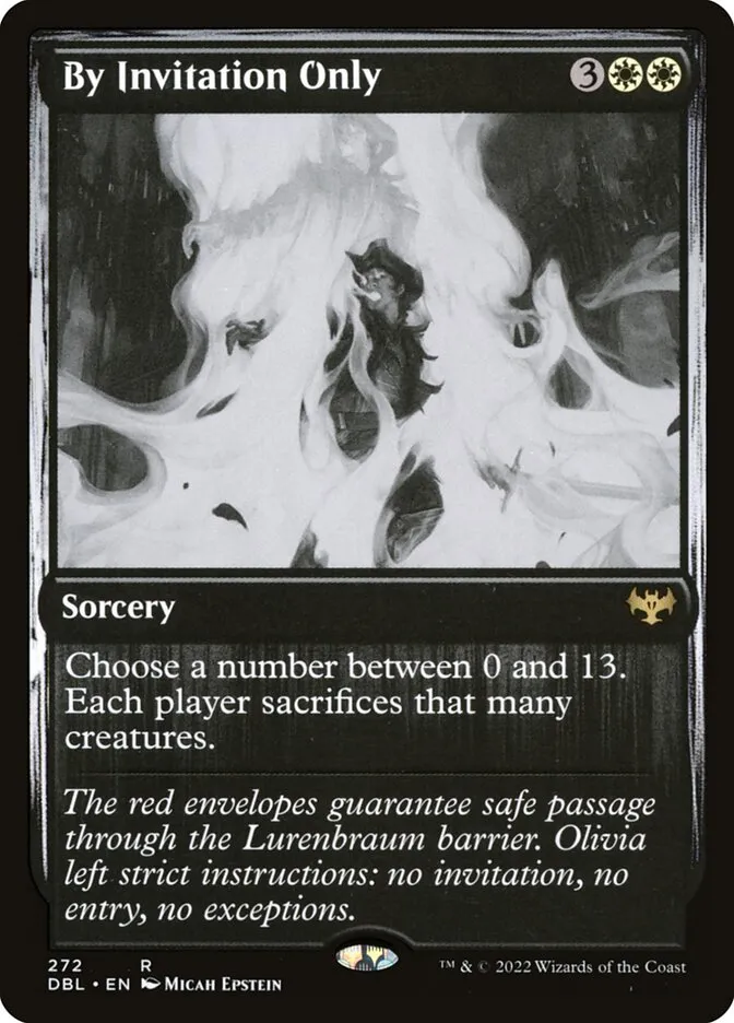 2022 Innistrad: Double Feature By Invitation Only #272 rare card image