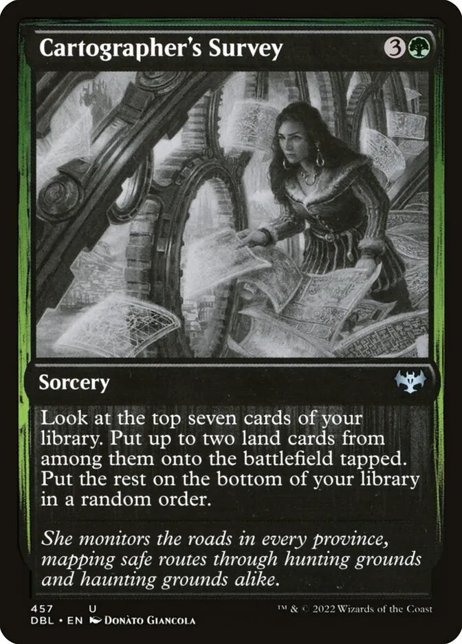 2022 Innistrad: Double Feature Cartographer's Survey #457 uncommon card image