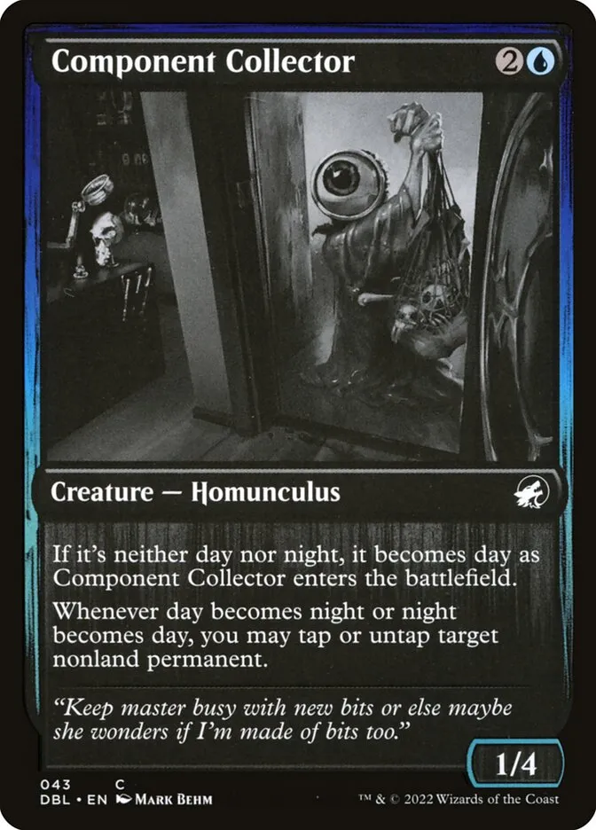 2022 Innistrad: Double Feature Component Collector common #43 common card image