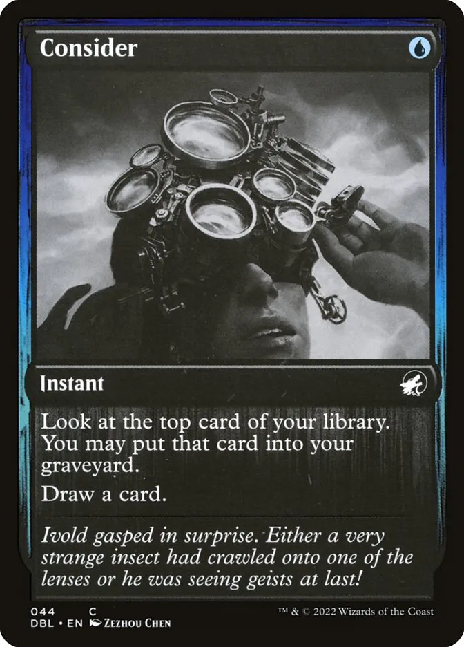 2022 Innistrad: Double Feature Consider common #44 common card image