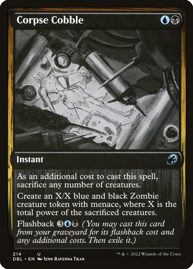 2022 Innistrad: Double Feature Corpse Cobble uncommon #214 uncommon card image