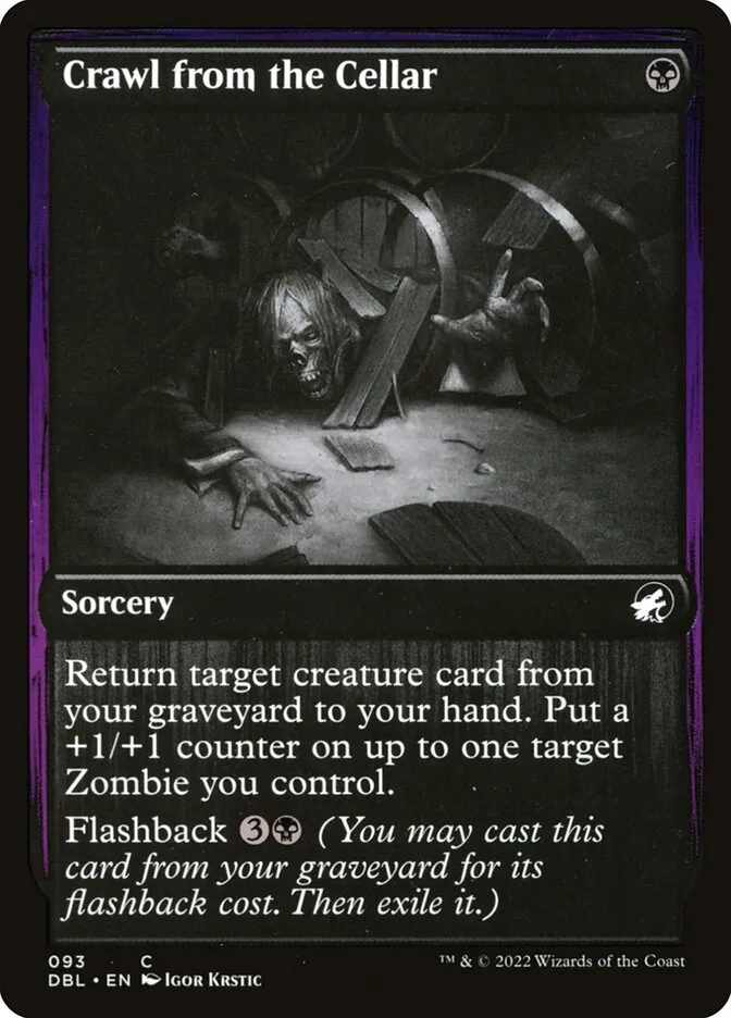 2022 Innistrad: Double Feature Crawl from the Cellar common #93 common card image