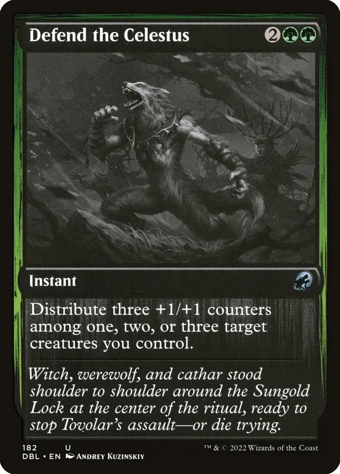 2022 Innistrad: Double Feature Defend the Celestus #182 uncommon card image
