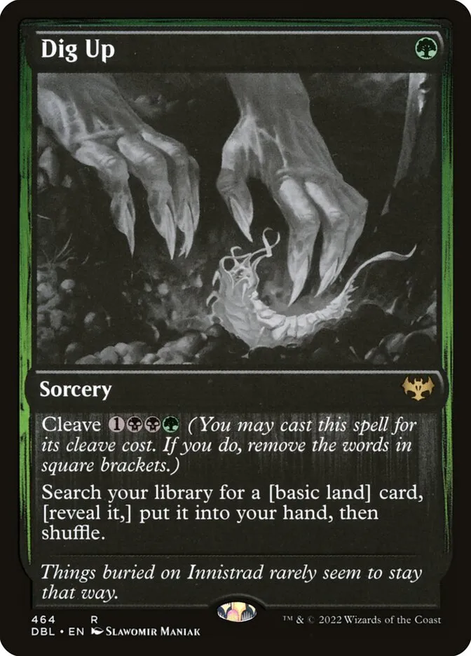 2022 Innistrad: Double Feature Dig Up #464 rare card image