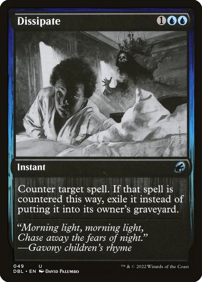 2022 Innistrad: Double Feature Dissipate uncommon #49 uncommon card image