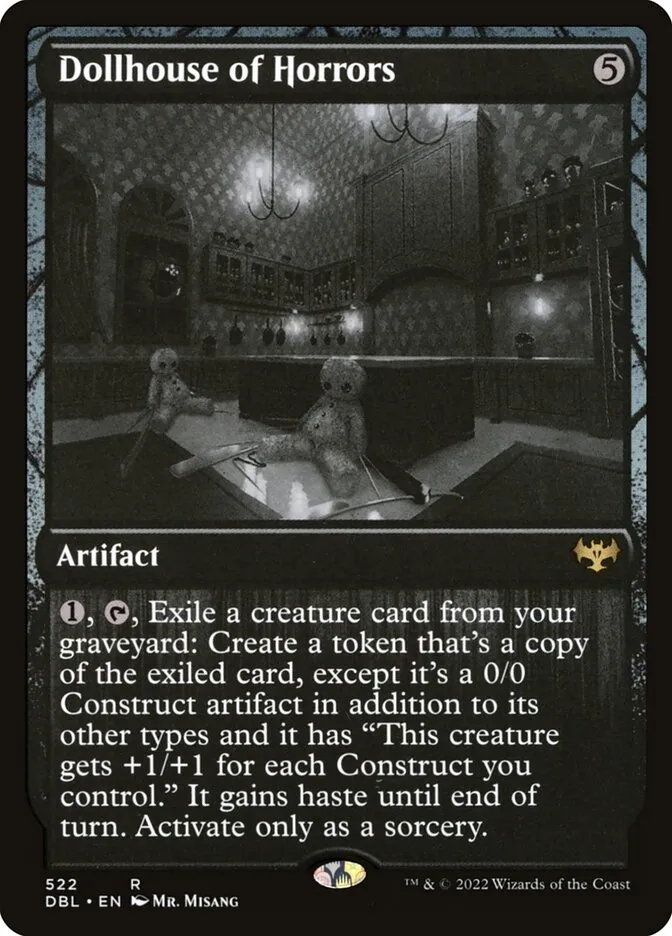 2022 Innistrad: Double Feature Dollhouse of Horrors #522 rare card image
