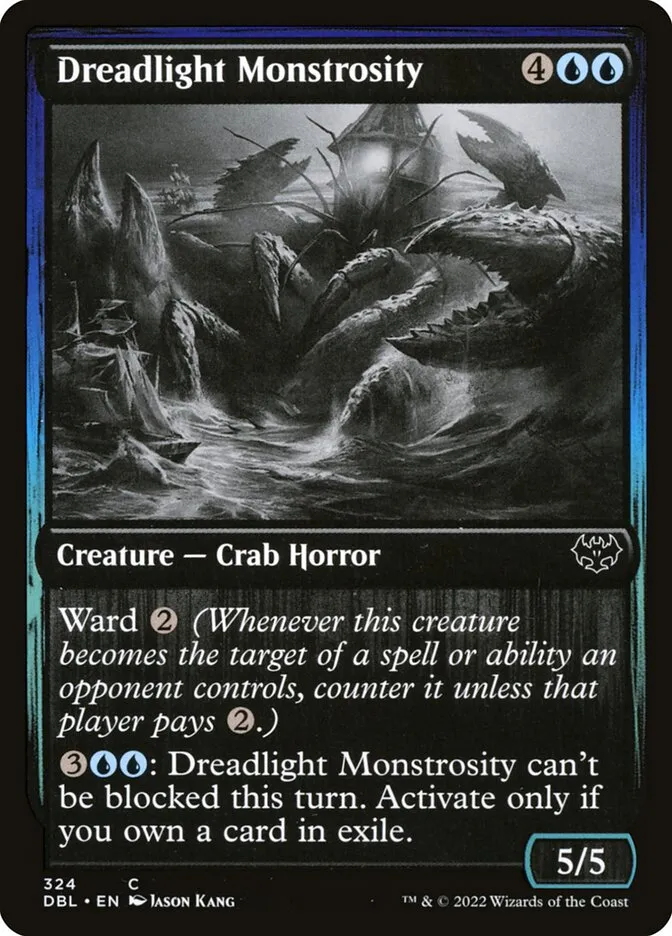 2022 Innistrad: Double Feature Dreadlight Monstrosity #324 common card image