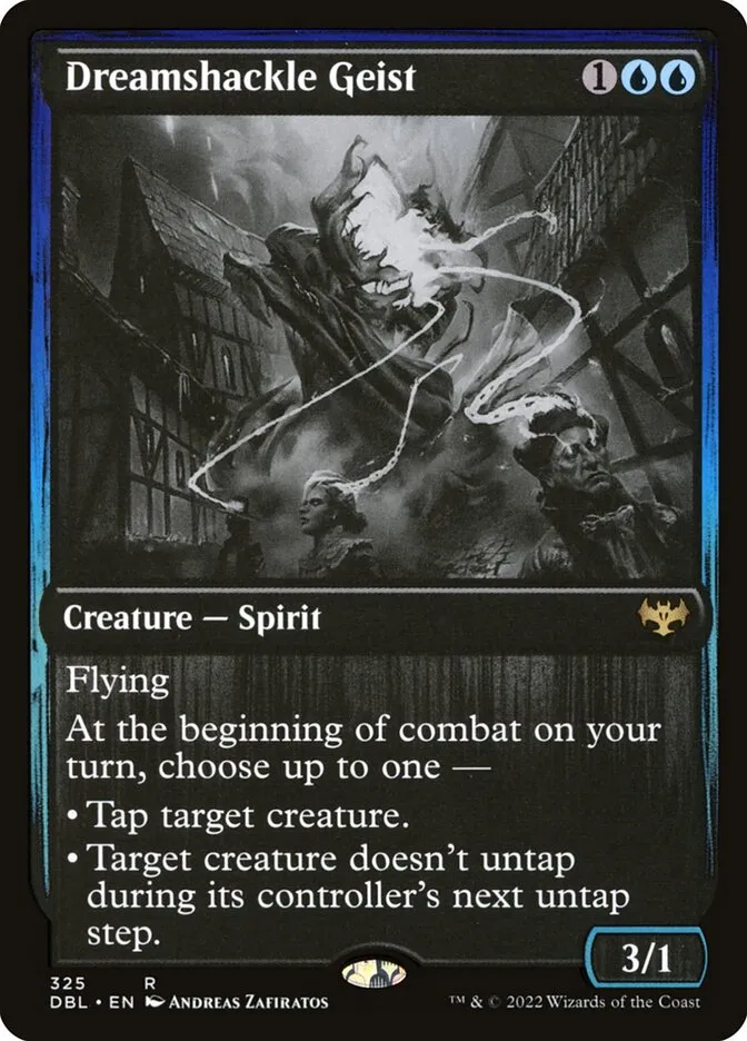 2022 Innistrad: Double Feature Dreamshackle Geist #325 rare card image