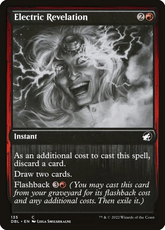 2022 Innistrad: Double Feature Electric Revelation #135 common card image