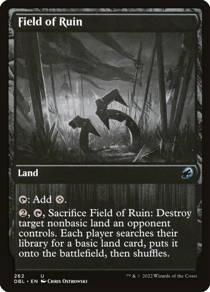 2022 Innistrad: Double Feature Field of Ruin [Foil] uncommon #262 uncommon card image