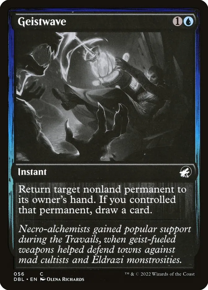 2022 Innistrad: Double Feature Geistwave common #56 common card image
