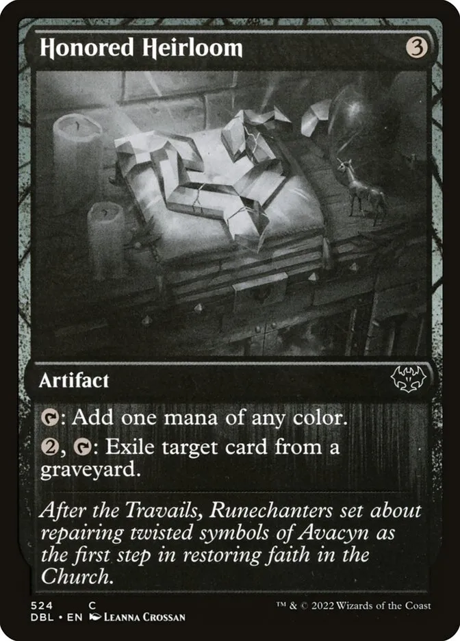 2022 Innistrad: Double Feature Honored Heirloom #524 common card image