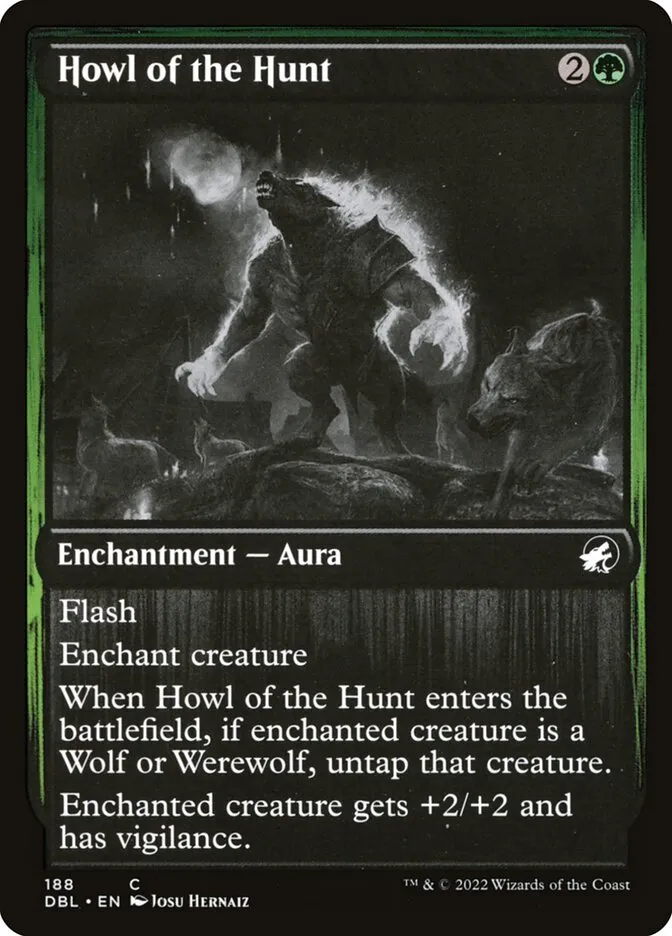 2022 Innistrad: Double Feature Howl of the Hunt #188 common card image