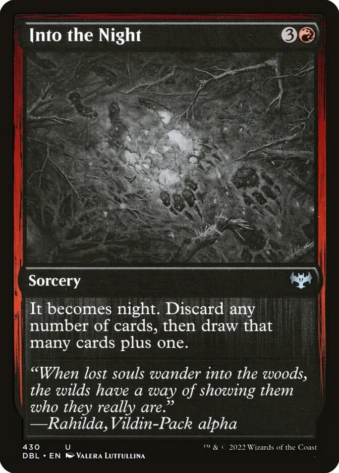 2022 Innistrad: Double Feature Into the Night #430 uncommon card image