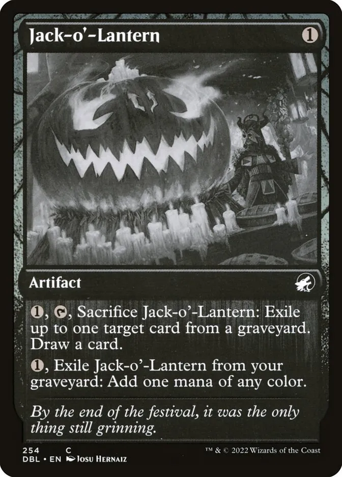 2022 Innistrad: Double Feature Jack-o'-Lantern common #254 common card image