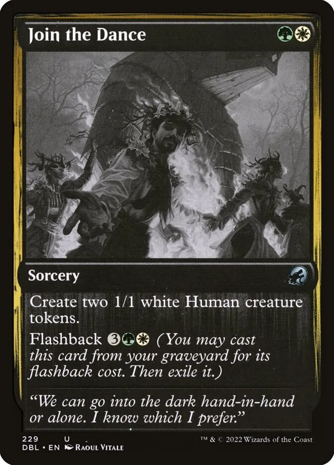 2022 Innistrad: Double Feature Join the Dance #229 uncommon card image