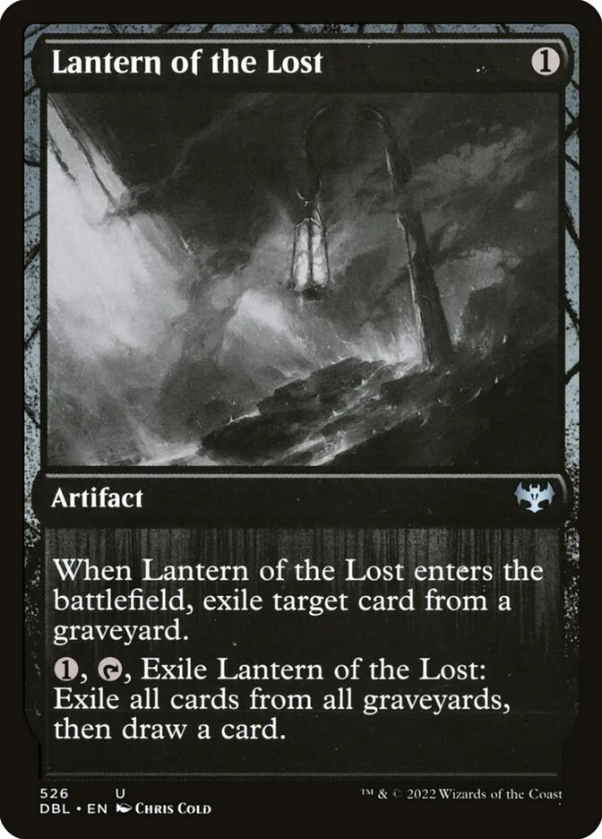 2022 Innistrad: Double Feature Lantern of the Lost #526 uncommon card image
