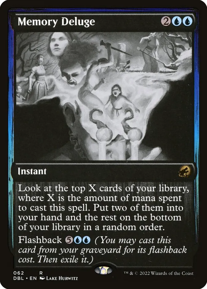 2022 Innistrad: Double Feature Memory Deluge rare #62 rare card image