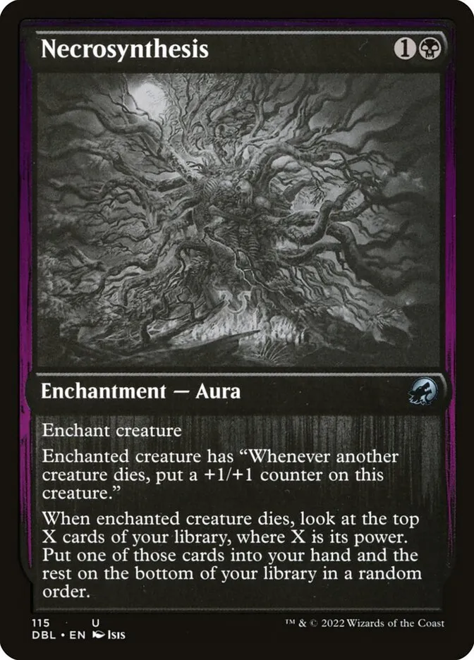 2022 Innistrad: Double Feature Necrosynthesis #115 uncommon card image