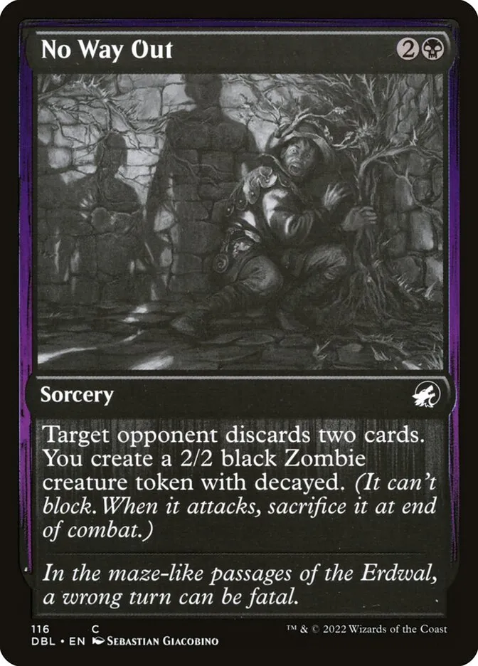 2022 Innistrad: Double Feature No Way Out #116 common card image