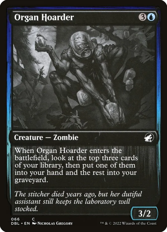 2022 Innistrad: Double Feature Organ Hoarder common #66 common card image
