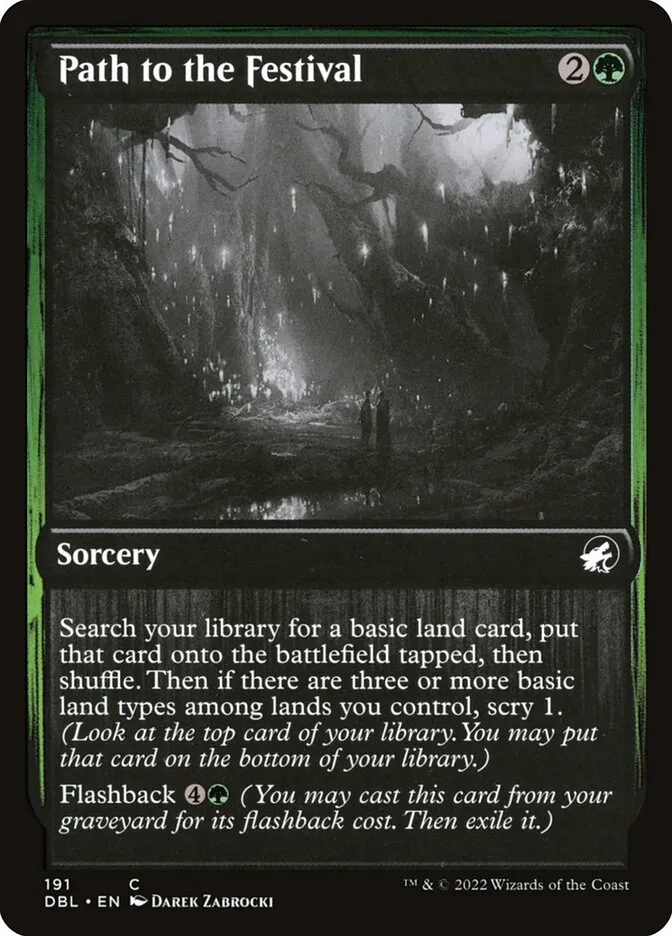 2022 Innistrad: Double Feature Path to the Festival #191 common card image