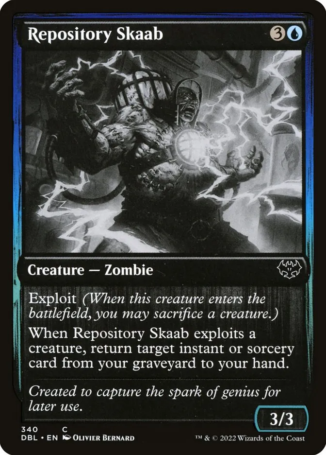 2022 Innistrad: Double Feature Repository Skaab #340 common card image