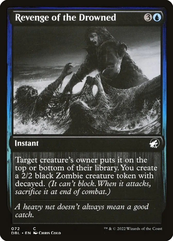 2022 Innistrad: Double Feature Revenge of the Drowned [Showcase] common #72 common card image
