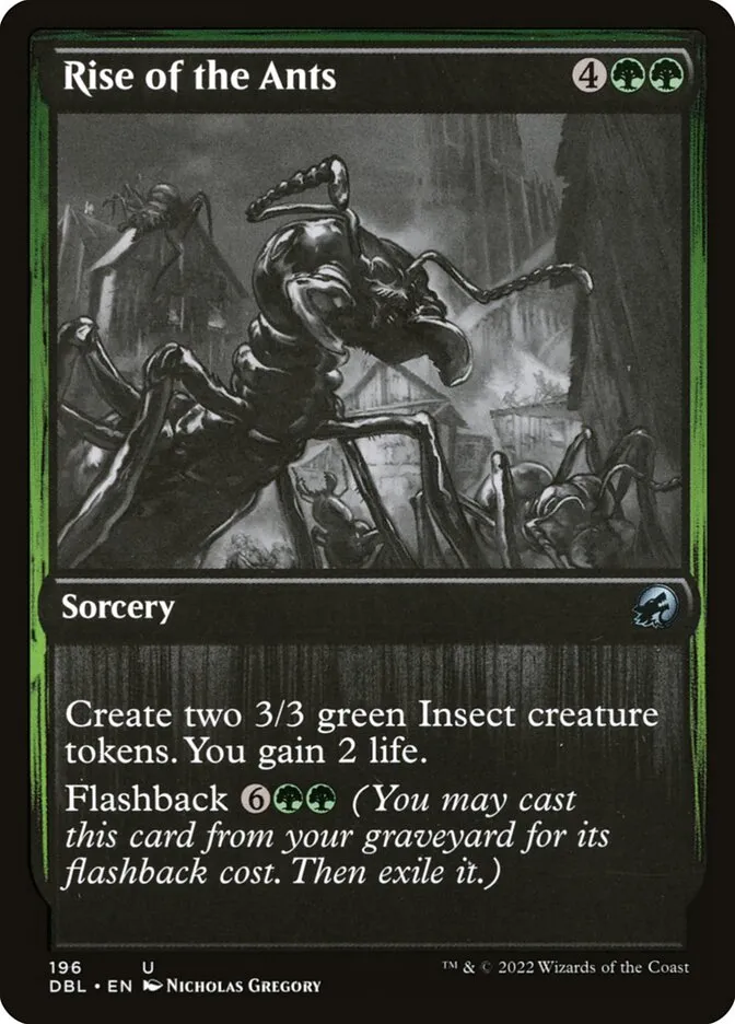 2022 Innistrad: Double Feature Rise of the Ants #196 uncommon card image