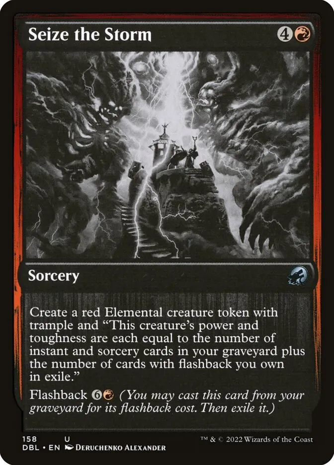 2022 Innistrad: Double Feature Seize the Storm #158 uncommon card image