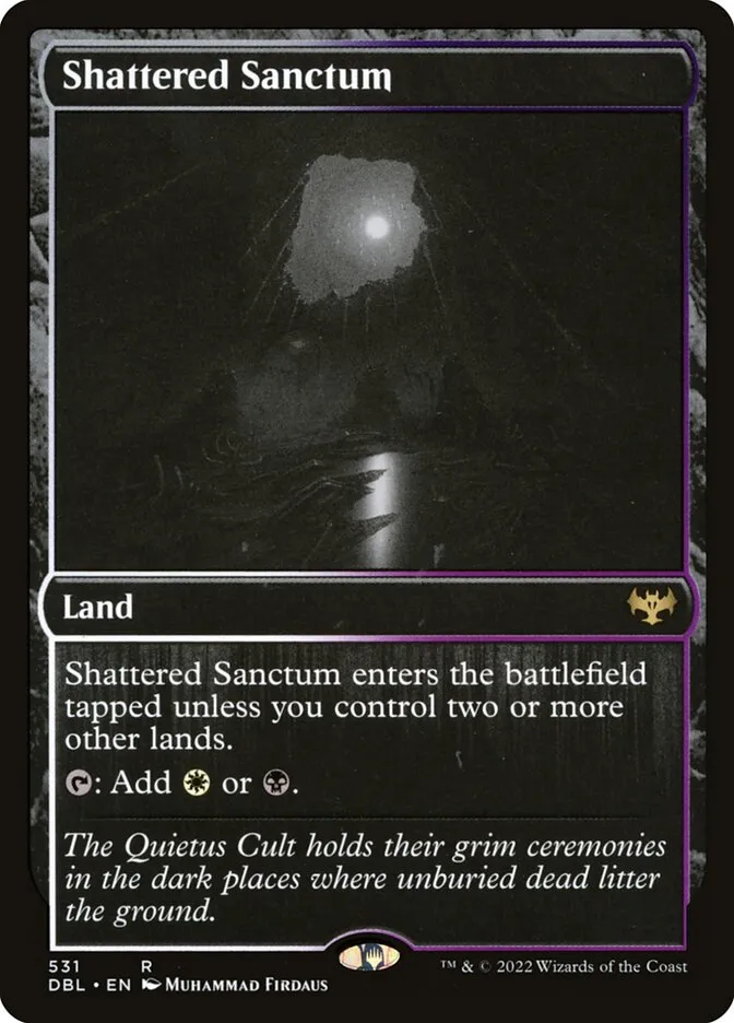 2022 Innistrad: Double Feature Shattered Sanctum #531 rare card image