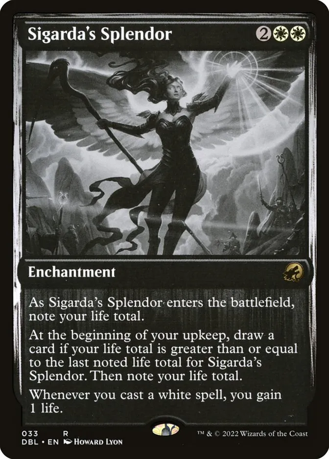 2022 Innistrad: Double Feature Sigarda's Splendor rare #33 rare card image
