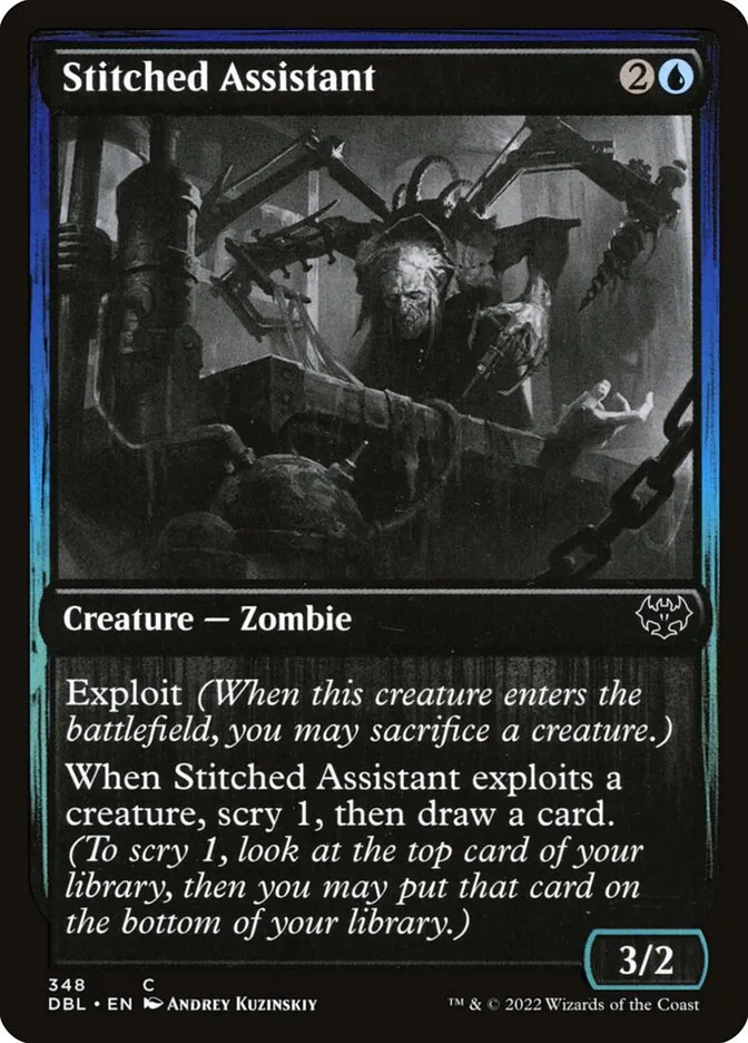 2022 Innistrad: Double Feature Stitched Assistant #348 common card image