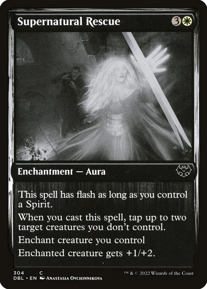 2022 Innistrad: Double Feature Supernatural Rescue #304 common card image