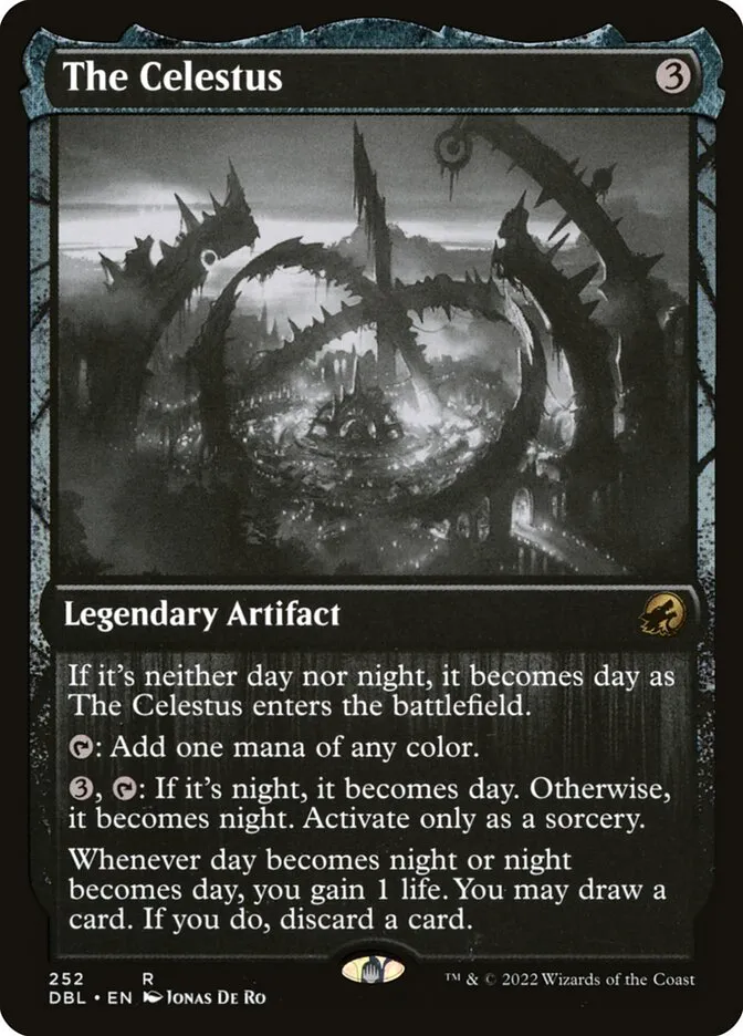 2022 Innistrad: Double Feature The Celestus #252 rare card image