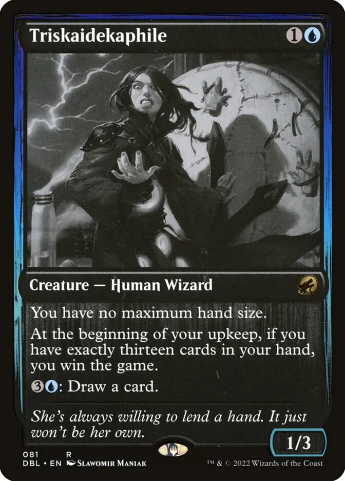 2022 Innistrad: Double Feature Triskaidekaphile [Foil] rare #81 rare card image