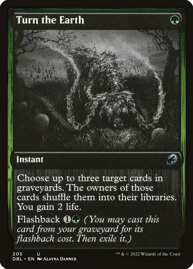 2022 Innistrad: Double Feature Turn the Earth #205 uncommon card image