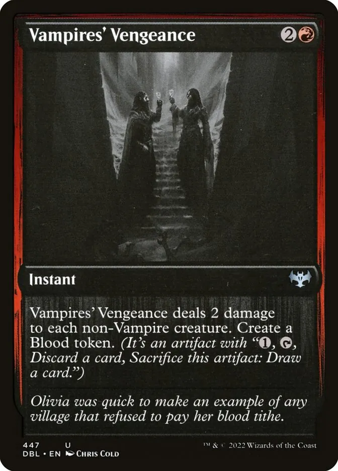 2022 Innistrad: Double Feature Vampires' Vengeance #447 uncommon card image