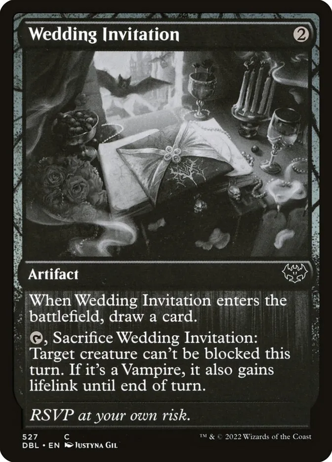 2022 Innistrad: Double Feature Wedding Invitation common #527 common card image