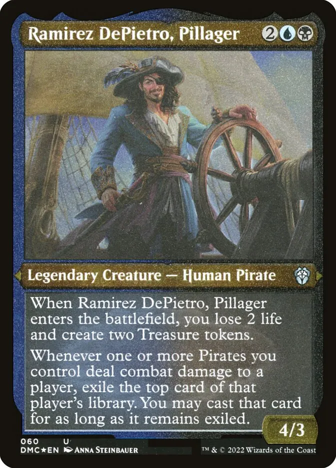 2022 Dominaria United Commander Ramirez DePietro, Pillager #60 uncommon card image