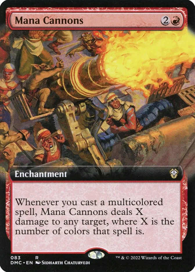 2022 Dominaria United Commander Mana Cannons #83 rare card image